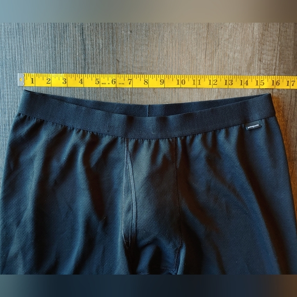 Men's PATAGONIA Capilene® Midweight Bottoms Base Layer Black Size La… - Picture 7 of 9